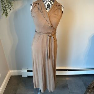 Anthropologie Porridge Jersey Tank Wrap Dress